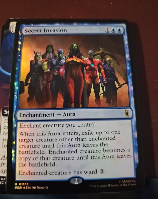 2020 Magic: The Gathering Marvel Secret Invasion #0072 — front