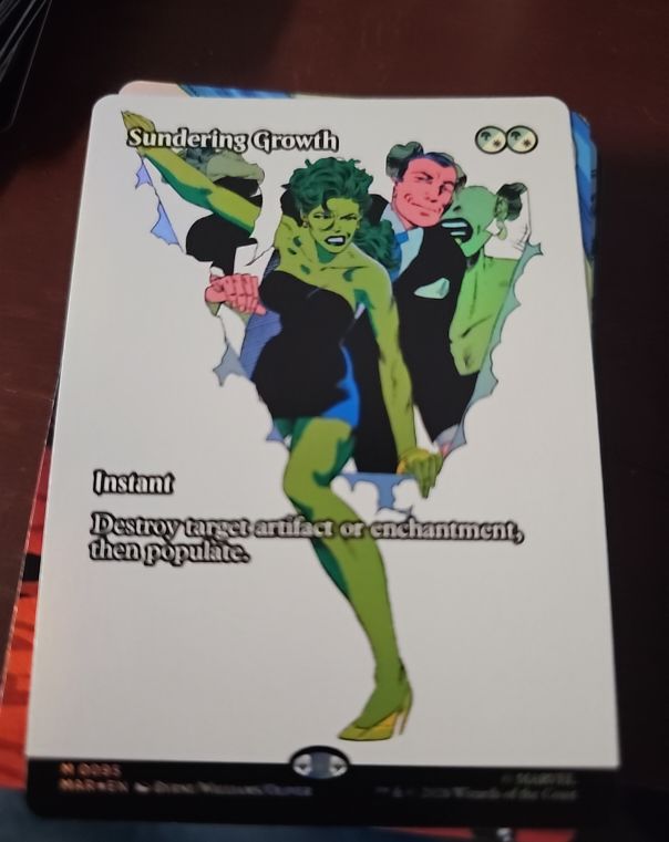 2026 Marvel Super Heroes #95 Sundering Growth — front