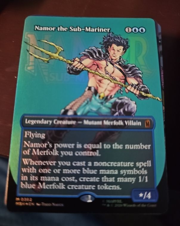 2020 Marvel Super Heroes #362 Namor the Sub-Mariner — front
