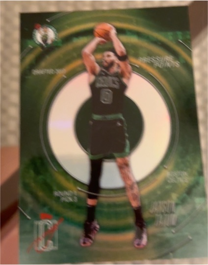 2026 Topps Signature Class Pressure Points #PP-6 Jayson Tatum — front
