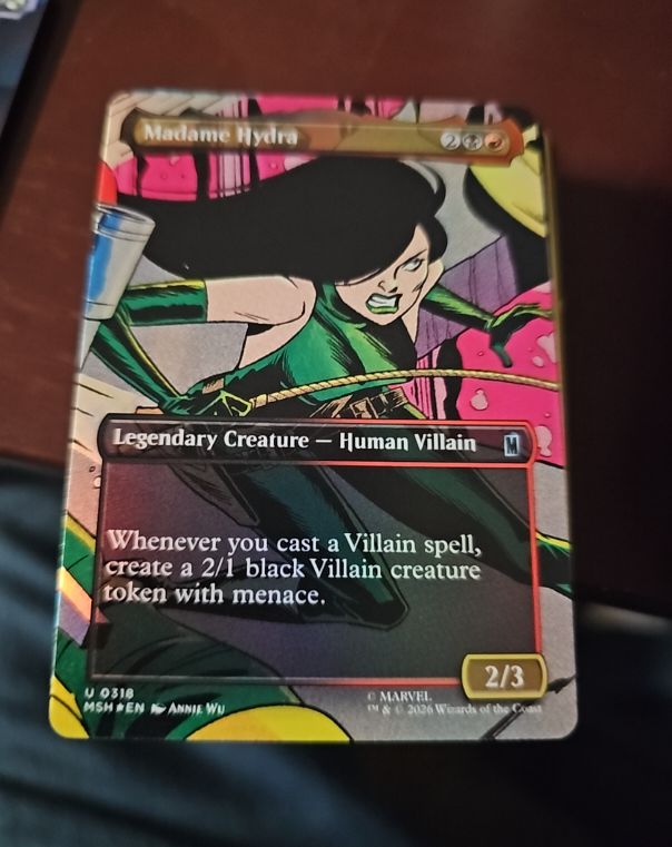 2026 Marvel Super Heroes #0318 Madame Hydra — front
