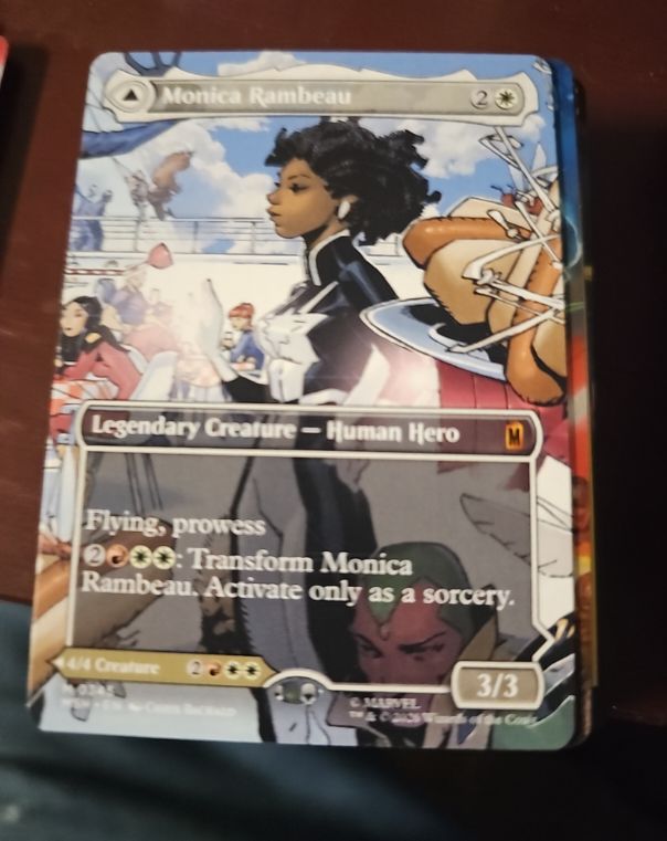 2026 Magic: The Gathering #0345 Monica Rambeau — front