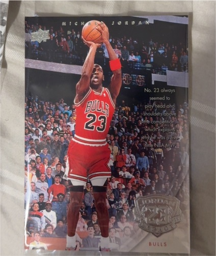 2009 Upper Deck Michael Jordan Legacy Collection #MJ-8 — front