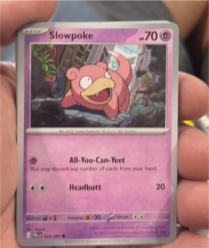 2023 Pokémon Paldea Evolved #029 Slowpoke — front