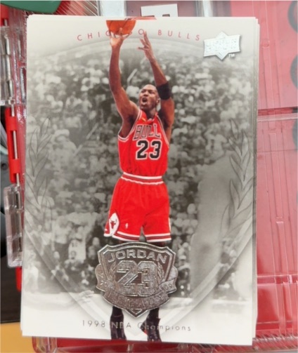 2009-10 Upper Deck Michael Jordan Legacy Collection #18 Michael Jordan — front