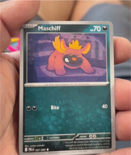 2026 Pokemon TCG Maschiff #057 — front