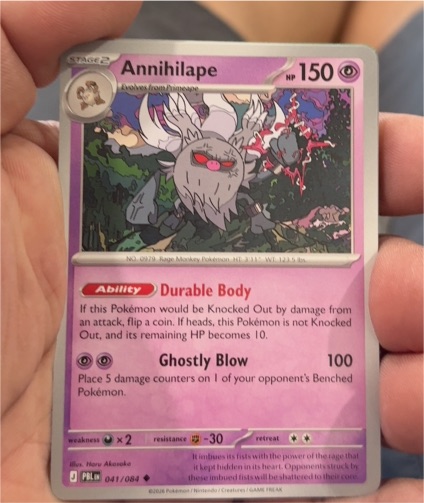 2023 The Pokémon Company Paldea Evolved #041 Annihilape — front