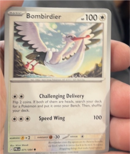 2026 Pokémon Pitch Black #071 Bombirdier — front