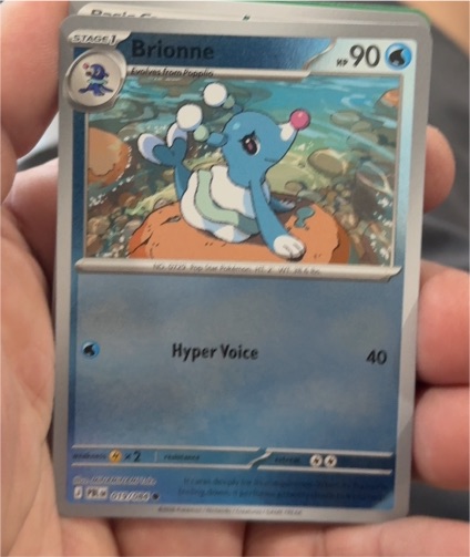 2026 The Pokémon Company Brionne #019/084 — front