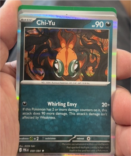 2026 The Pokémon Company Chi-Yu 059/084 — front