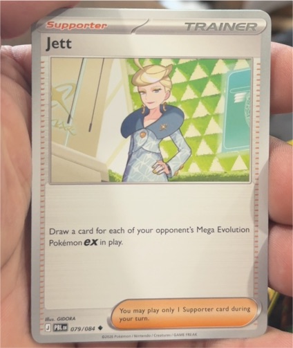 2026 Pokémon PBLEN 079/084 Jett — front