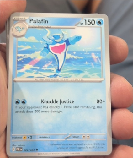 2026 Nintendo Palafin 022/084 — front