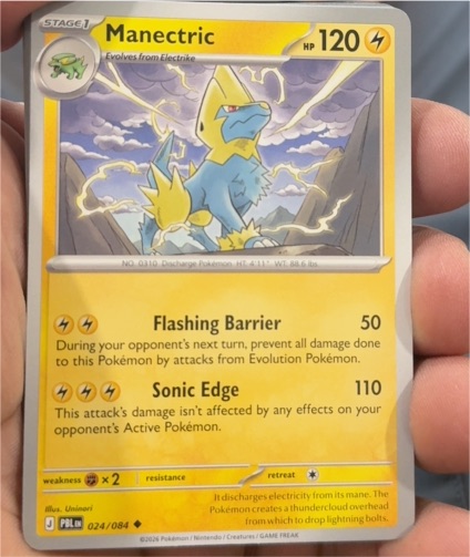 Manectric 024/084 — front