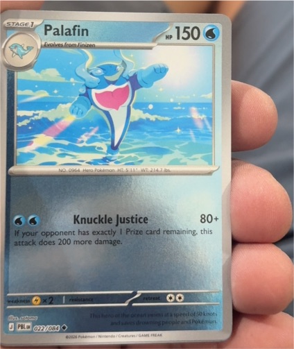2026 Pokémon TCG Palafin 022/084 — front