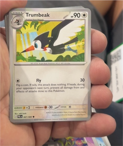 2016 Pokémon Me05: Pitch Black #067 Trumbeak — front