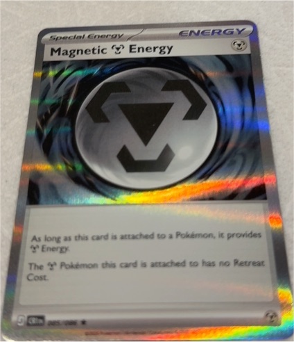 2026 Pokemon Chaos Rising #085 Magnetic Energy — front