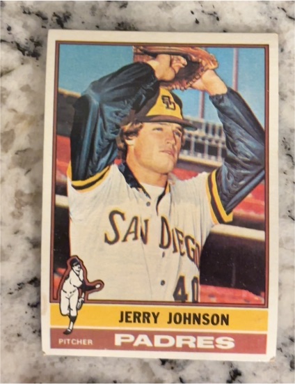 1976 Topps #658 Jerry Johnson — front