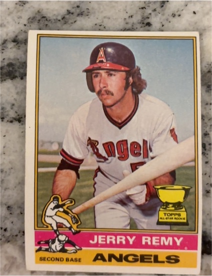 1976 Topps #229 Jerry Remy Rookie California Angels — front