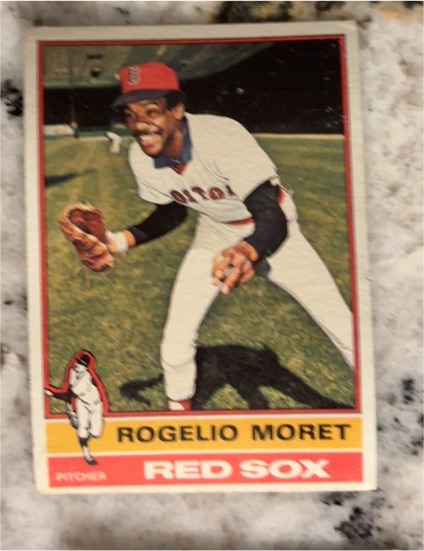 1976 Topps #632 Rogelio Moret — front
