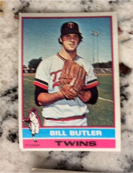 1976 Topps #619 Bill Butler — front