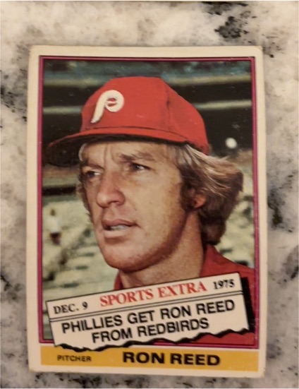 1976 Topps Traded #58T Ron Reed — front