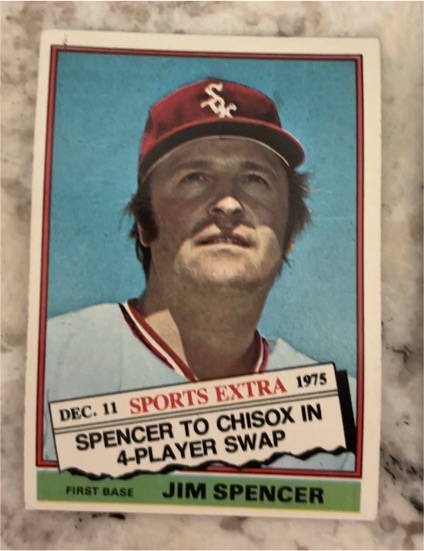1976 Topps Traded #83T Jim Spencer — front