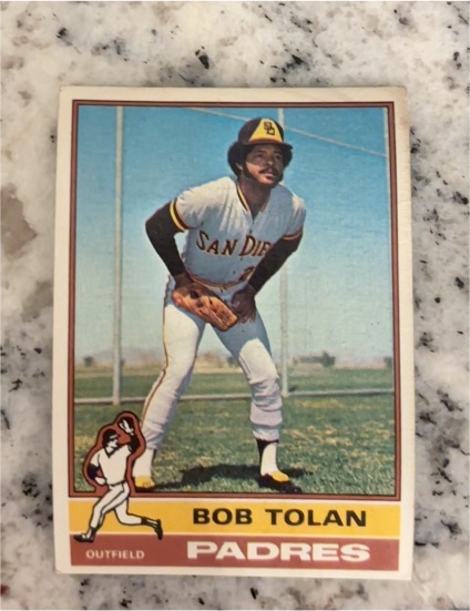 1976 Topps #56 Bob Tolan San Diego Padres — front