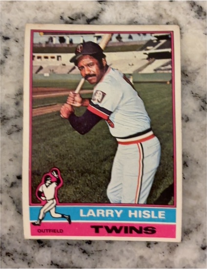 1976 Topps #59 Larry Hisle — front