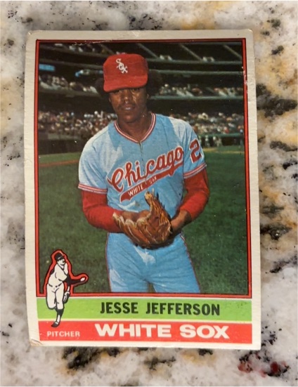 1976 Topps #47 Jesse Jefferson — front