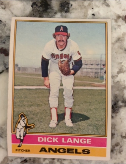 1976 Topps #176 Dick Lange — front