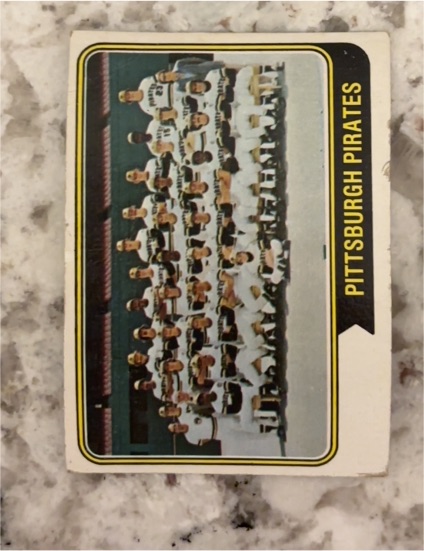 1974 Topps #626 Pittsburgh Pirates Team — front