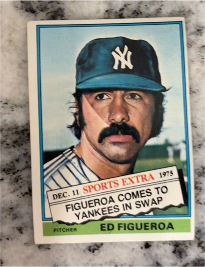 1976 Topps Traded #27T Ed Figueroa — front