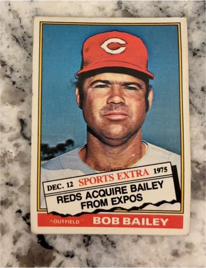 1976 Topps Traded #338T Bob Bailey — front