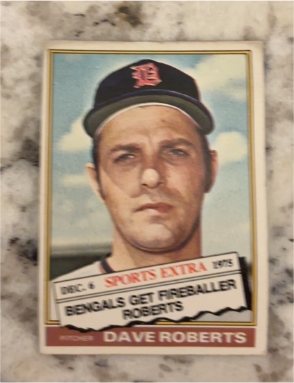 1976 Topps Traded #649T Dave Roberts — front