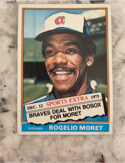 1976 Topps Traded #632T Rogelio Moret — front