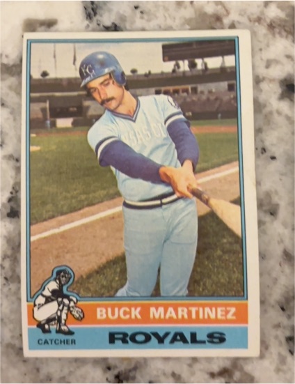1976 Topps #616 Buck Martinez — front