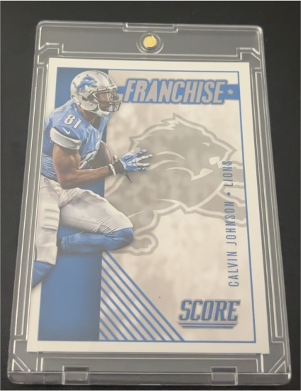 2016 Panini Score Franchise #22 Calvin Johnson — front