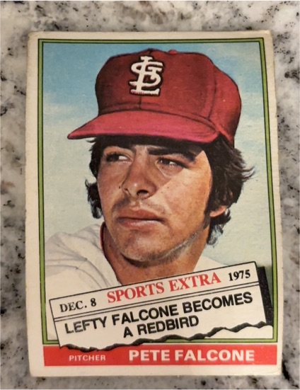 1976 Topps Traded #524T Pete Falcone — front