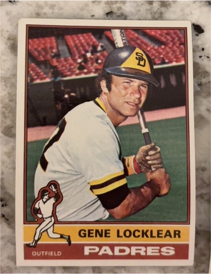 1976 Topps #447 Gene Locklear — front