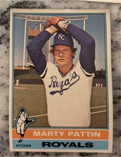 1976 Topps #492 Marty Pattin — front