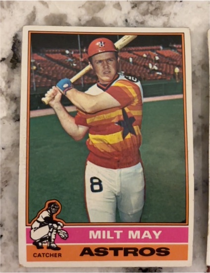 1976 Topps #532 Milt May Houston Astros — front