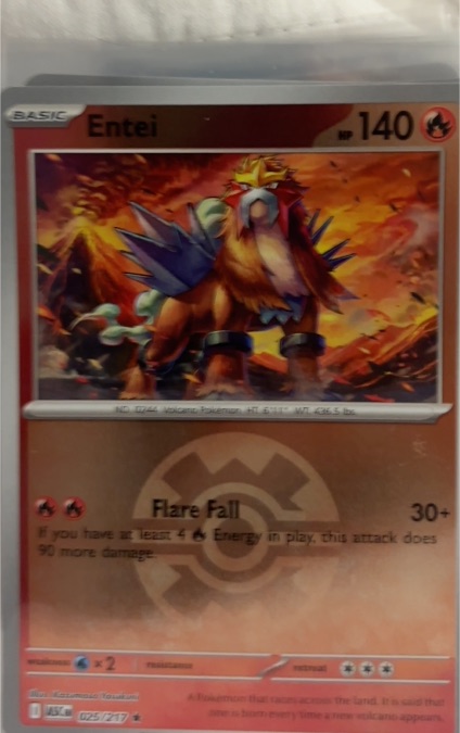 2026 Pokémon TCG Ascended Heroes #025 Entei — front