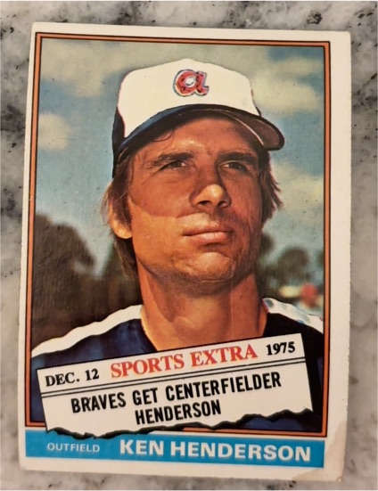 1976 Topps Traded #464T Ken Henderson — front