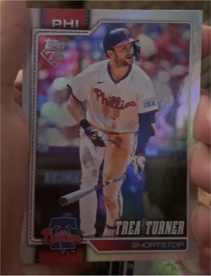 2026 Topps Series 1 #322 Trea Turner — front