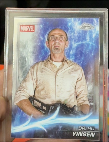2025 Topps Chrome Marvel Studios #4 Dr. Ho Yinsen — front