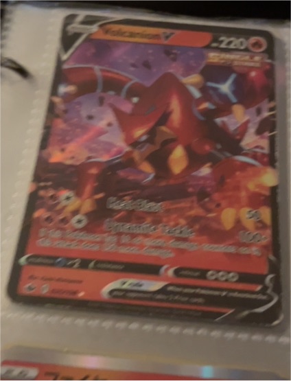 2023 Pokémon Single Strike #013 Volcanion V — front