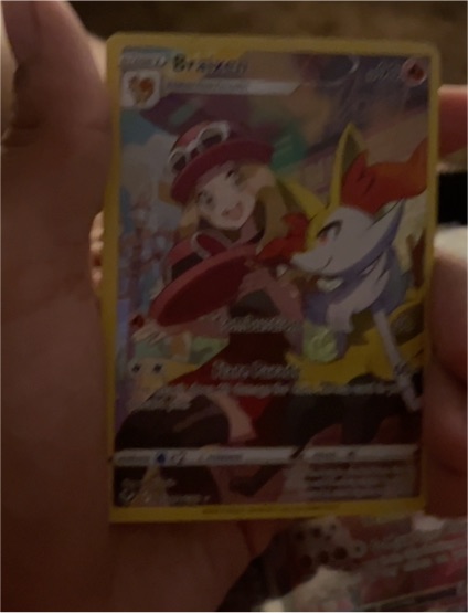 2023 Pokémon TG01/TG30 Braixen Silver Tempest — front