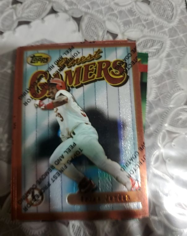 1996 Topps Finest Gamers #101 Pedro Martinez — front