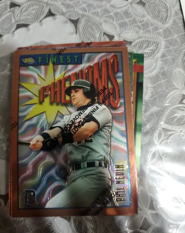 1996 Topps Finest Phenoms #138 Phil Nevin — front