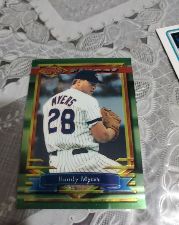 1994 Topps Finest #357 Randy Myers — front